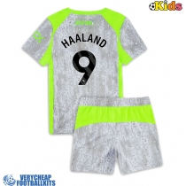 Manchester City Erling Haaland #9 Replica Third Minikit 2025-26 Short Sleeve (+ pants)